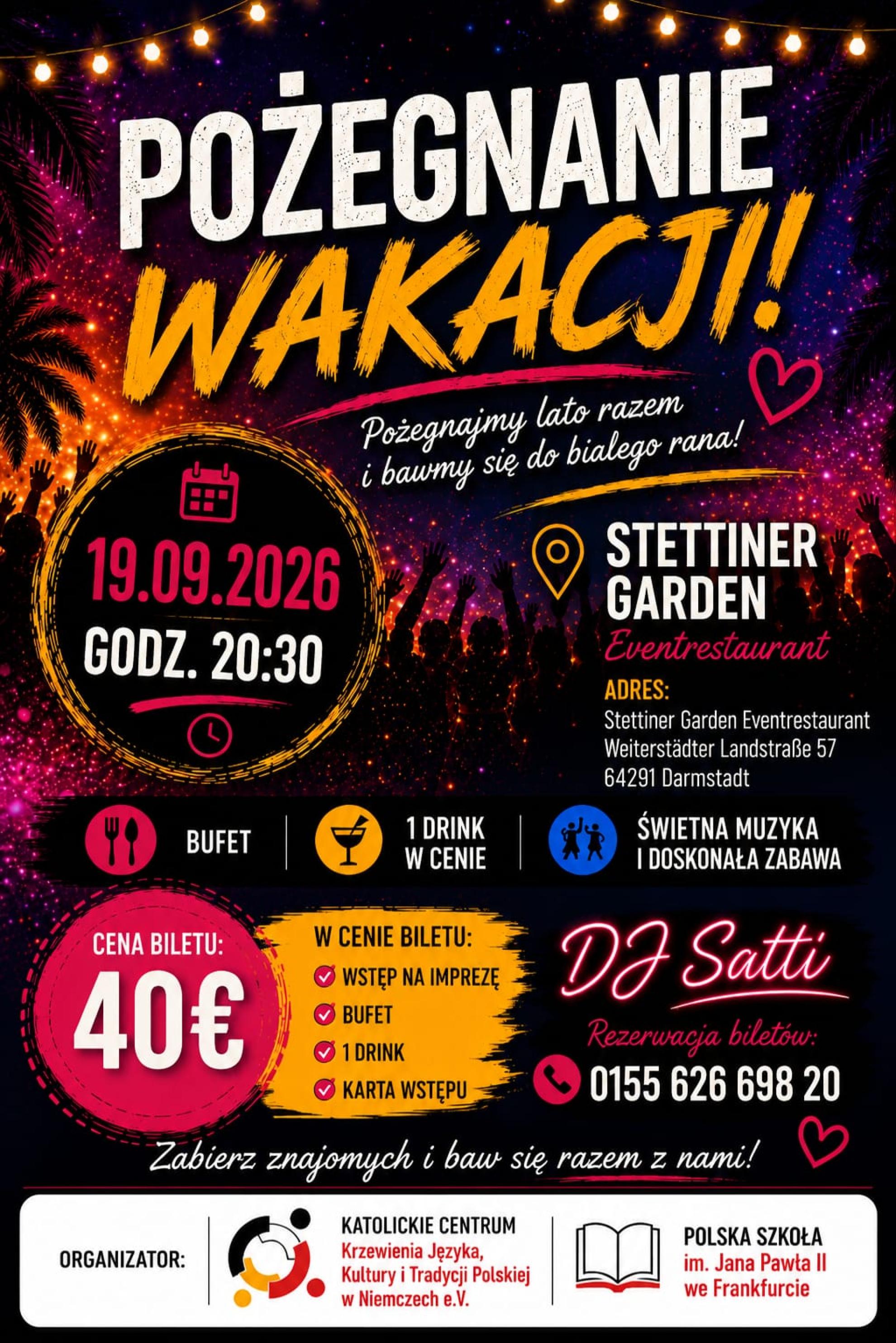 Jedna noc. Świetna muzyka. Fantastyczna atmosfera. Wspaniali ludzie! 