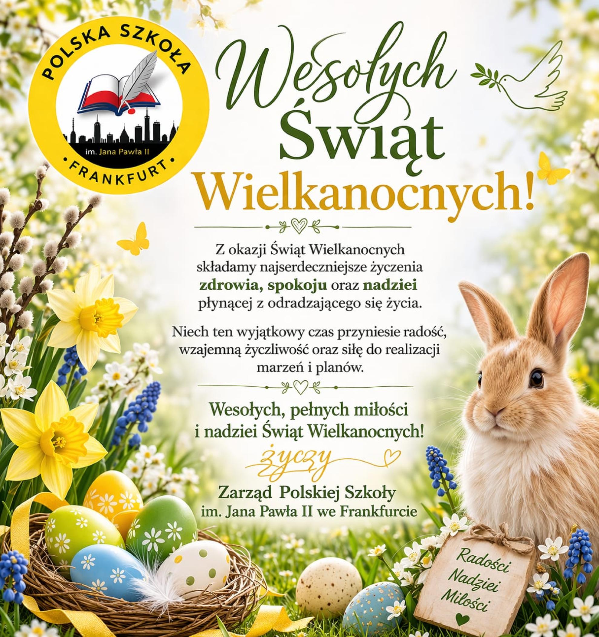 Wesołych Świąt Wielkanocnych! 